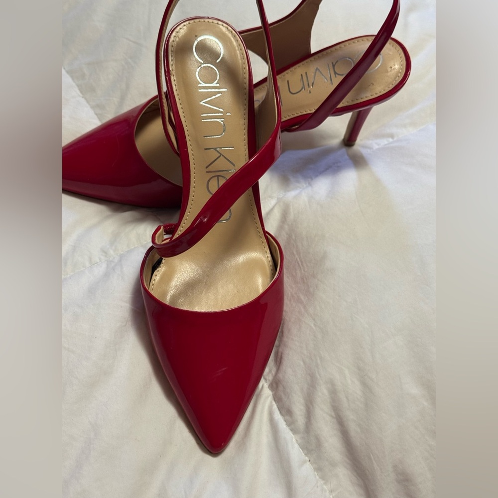 Calvin Klein Striking Red Heels